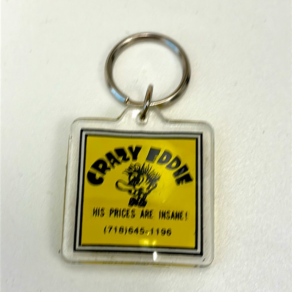 Crazy Eddie Keychain